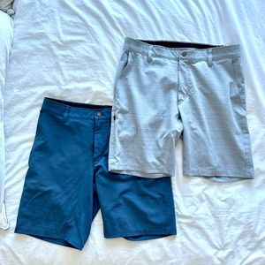 2 pairs of BYLT shorts in size large